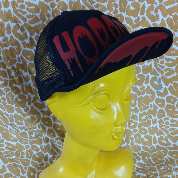 Horror black snapback hat - Picture 3 of 5